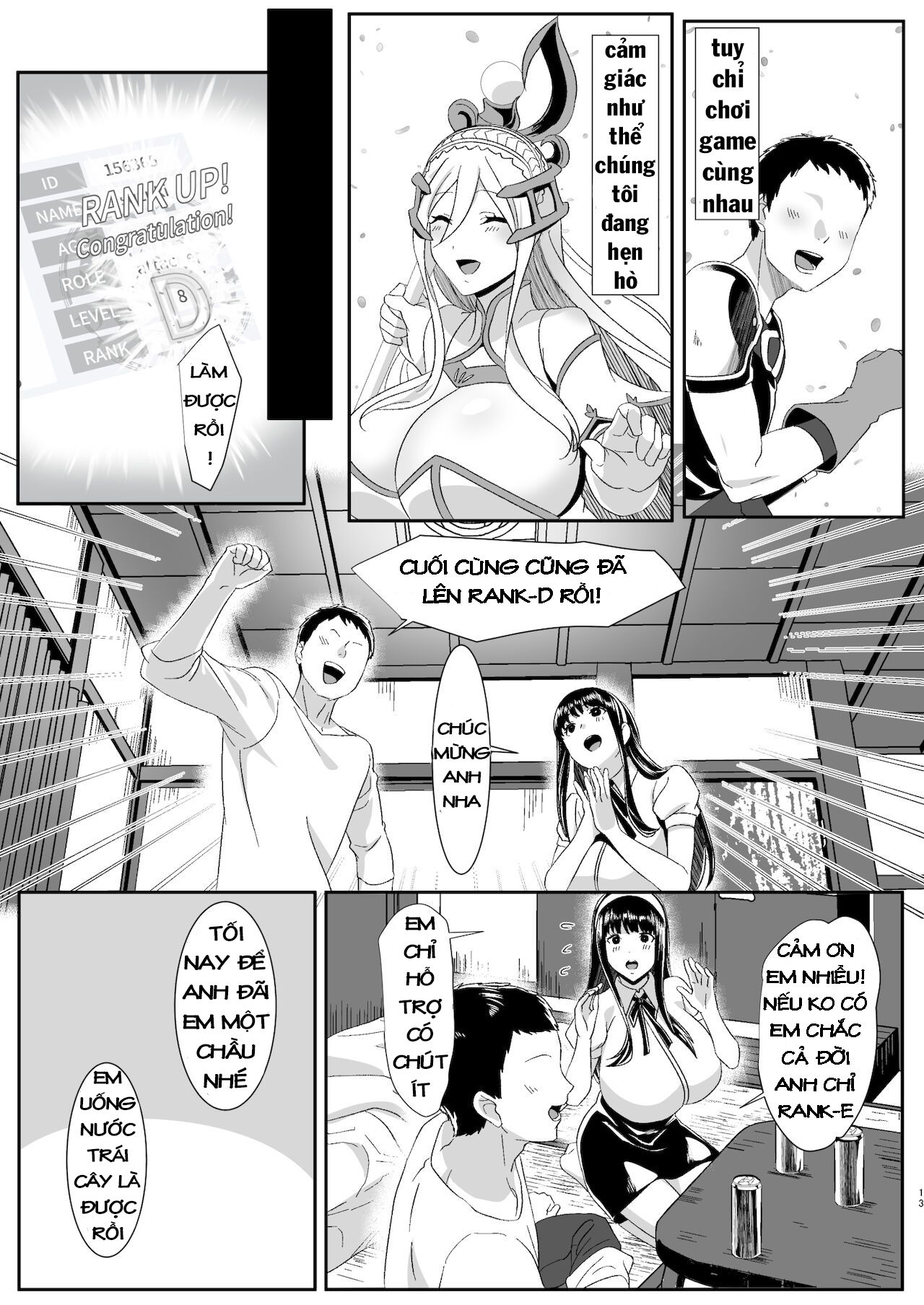 đọc truyện Online Game De Deatta Kanojo Ga Tsuyo Player Ni Netorareru Hanashi Oneshot ảnh 14 tại Giả Dược