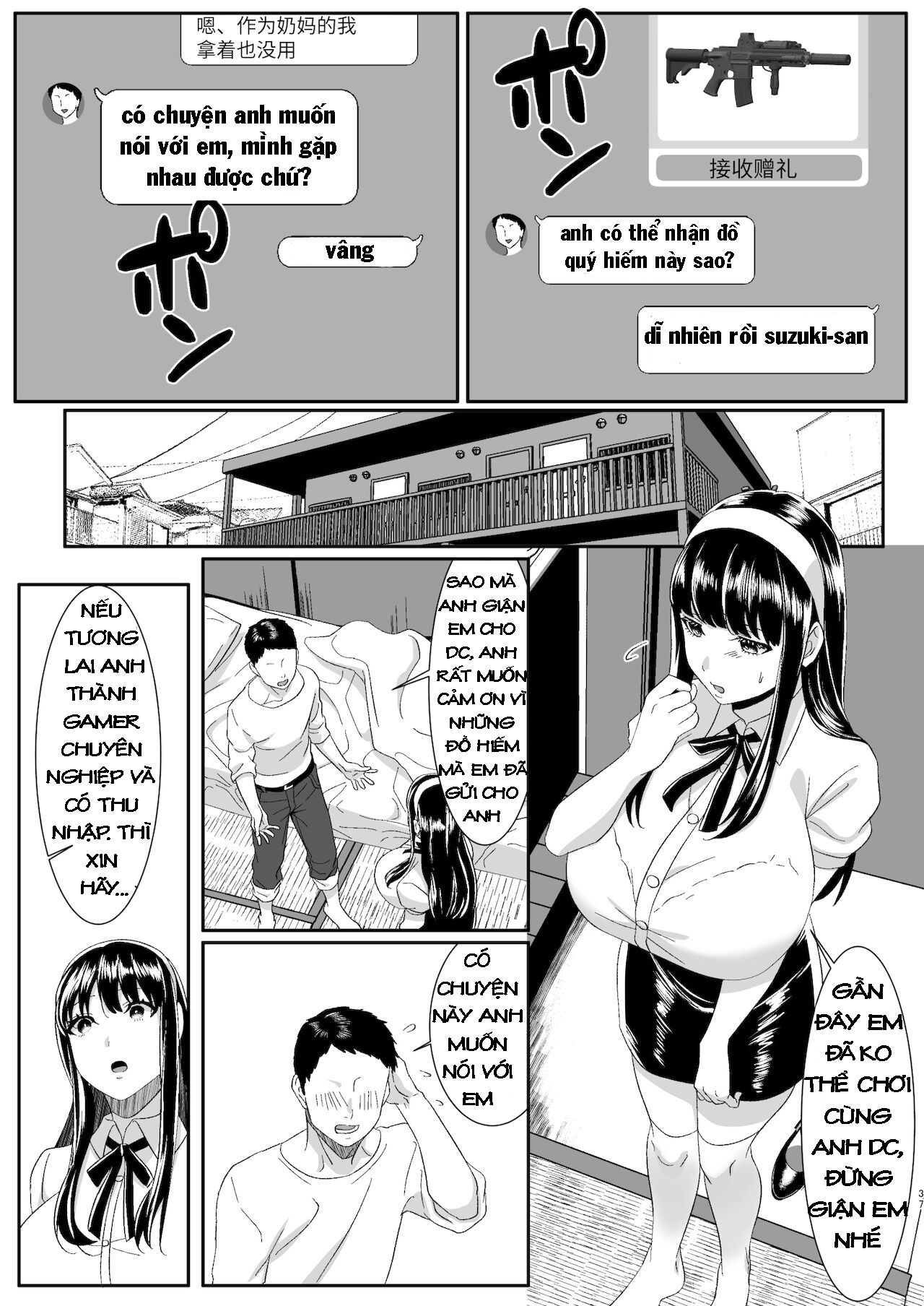 đọc truyện Online Game De Deatta Kanojo Ga Tsuyo Player Ni Netorareru Hanashi Oneshot ảnh 38 tại Giả Dược