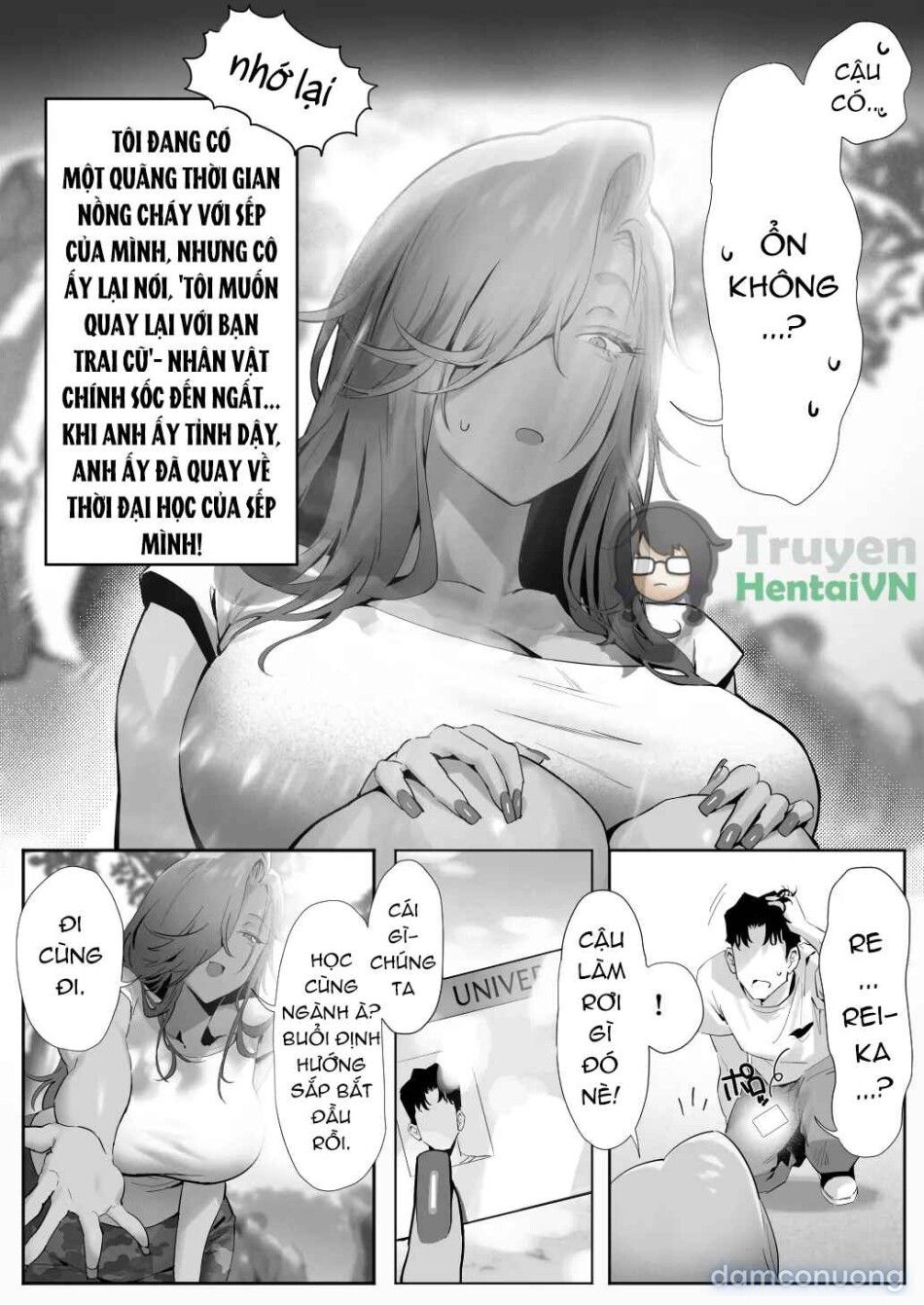 đọc truyện Onna Gal Joushi To Furin Suru Hanashi Chương 5.1 ảnh 10 tại Thiên Thai Truyện