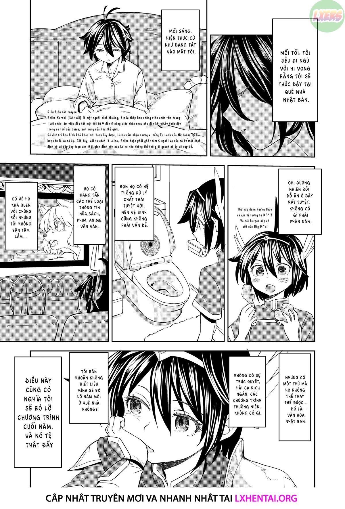 đọc truyện Onna Yuusha Ni Tensei Shitara Mazoku No Tsuma Ga 5-nin Mo Irurashii Chương 4 ảnh 6 tại Giả Dược
