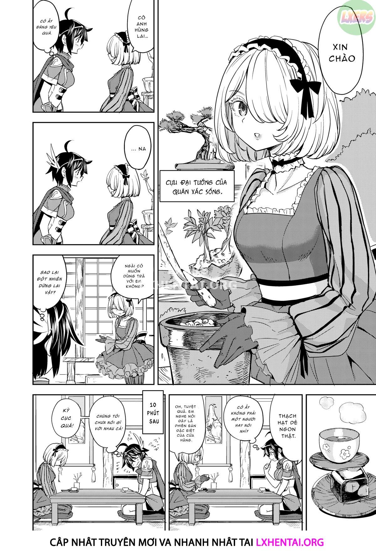 đọc truyện Onna Yuusha Ni Tensei Shitara Mazoku No Tsuma Ga 5-nin Mo Irurashii Chương 4 ảnh 9 tại Giả Dược