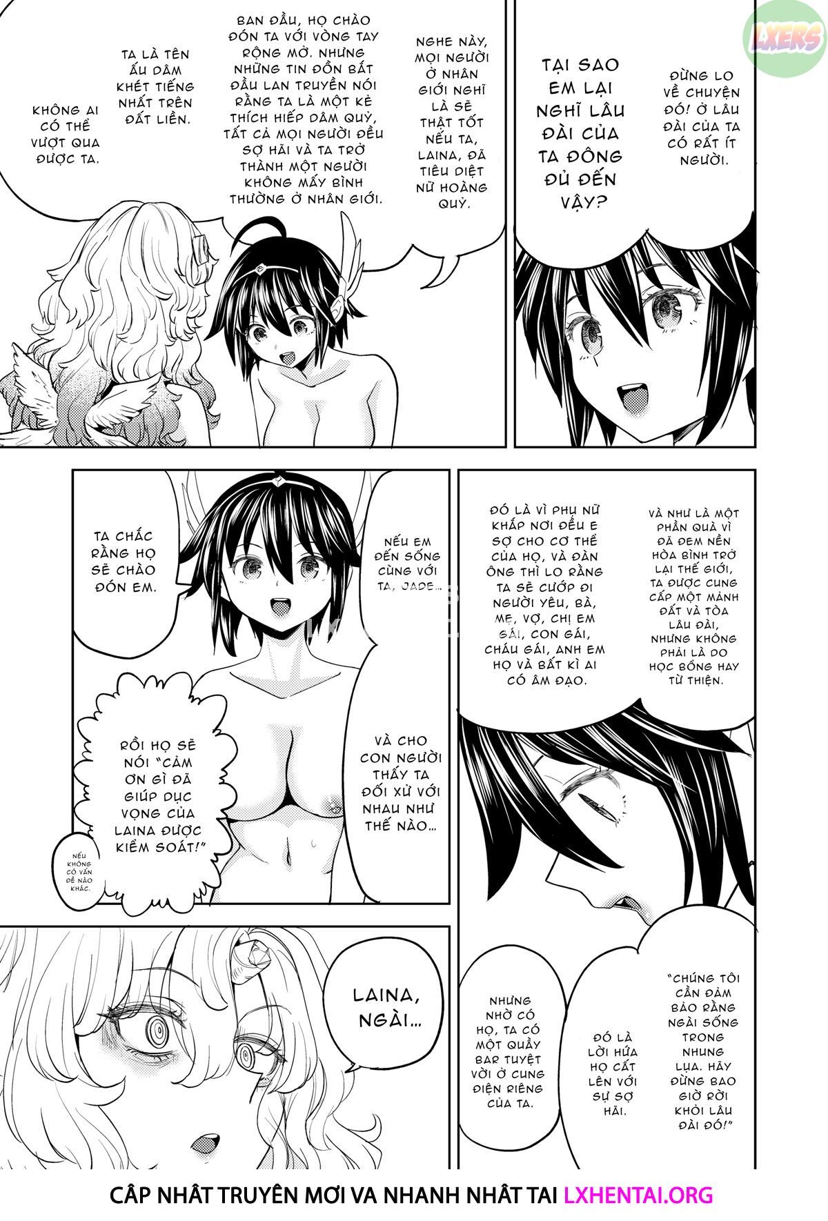 đọc truyện Onna Yuusha Ni Tensei Shitara Mazoku No Tsuma Ga 5-nin Mo Irurashii Chương 5 ảnh 36 tại Giả Dược