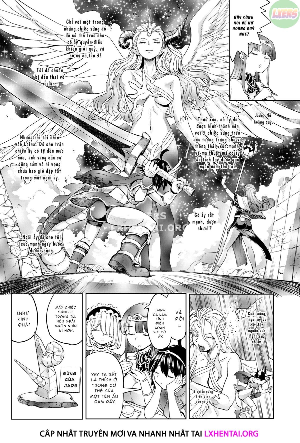 đọc truyện Onna Yuusha Ni Tensei Shitara Mazoku No Tsuma Ga 5-nin Mo Irurashii Chương 5 ảnh 8 tại Giả Dược