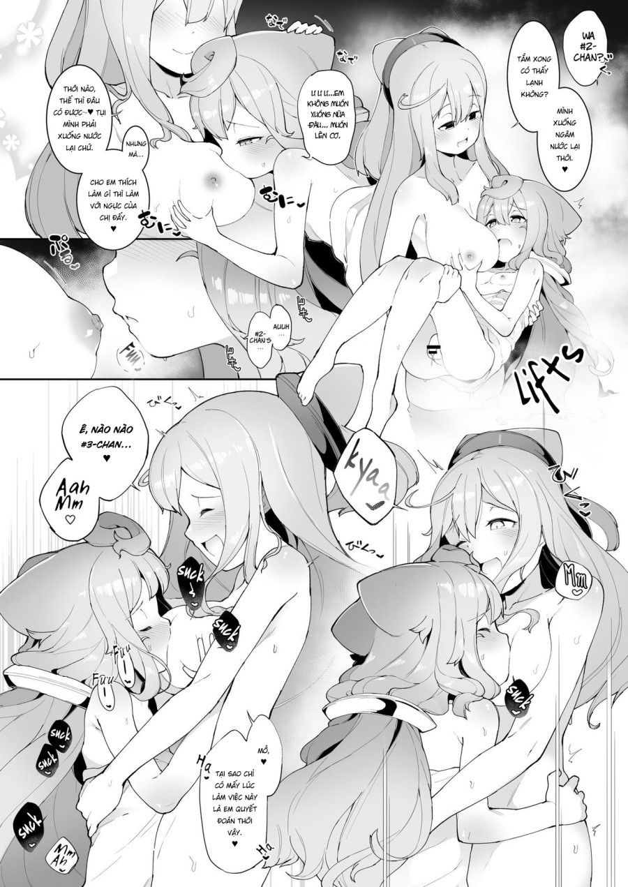 đọc truyện Onsen De 3-gou-kun Ga Onee-san-tachi To Seiteki Ni Hakadorimakuru Hon Oneshot ảnh 7 tại Thiên Thai Truyện