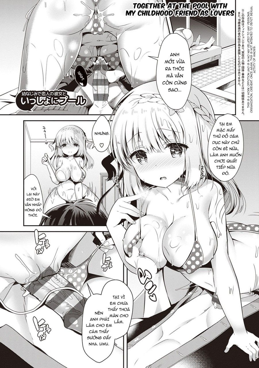 Osananajimi De Koibito No Kanojo To Shitai Koto Zenbu Chương 3 page 1 - Giả Dược