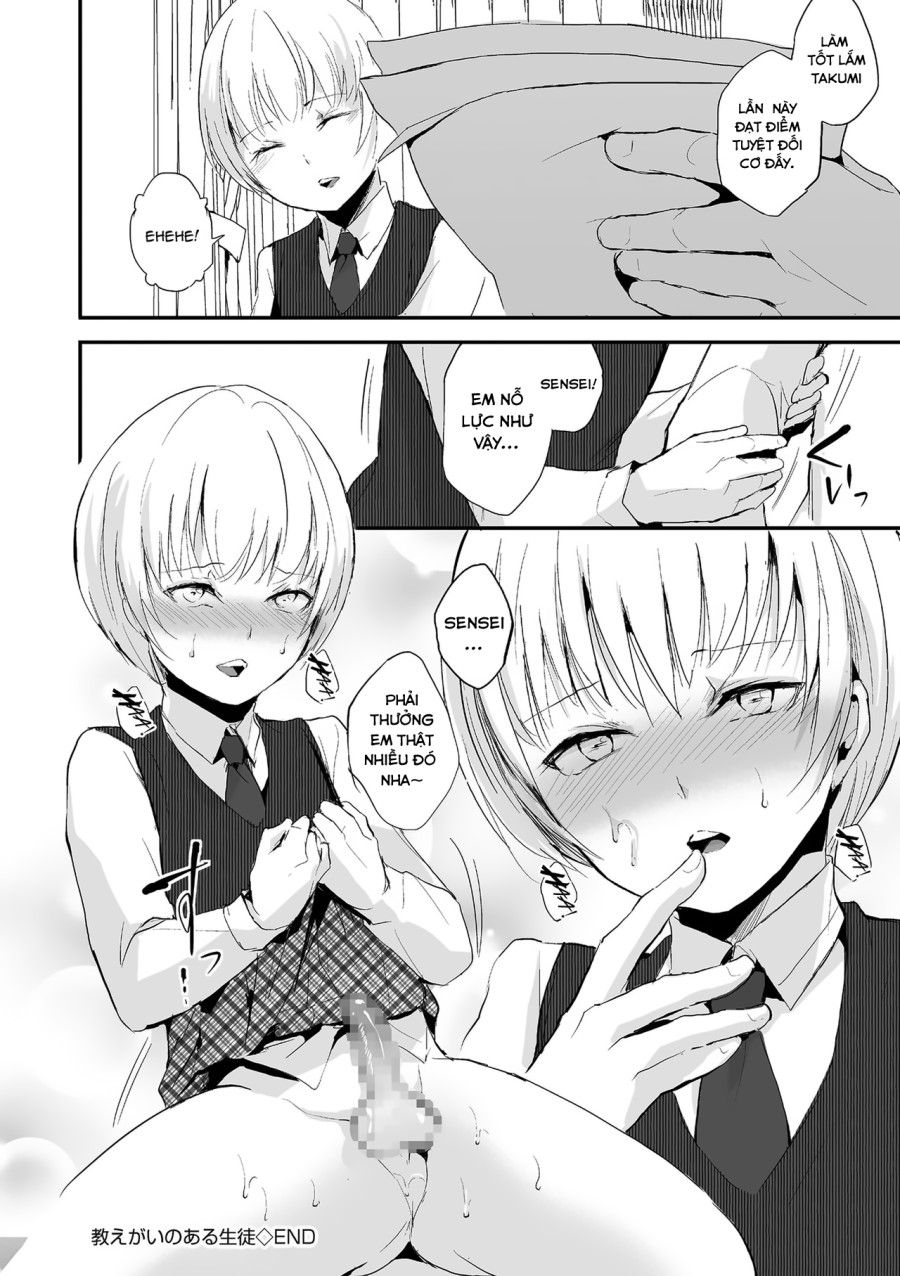 Oshiegai No Aru Seito Oneshot page 17 - Giả Dược