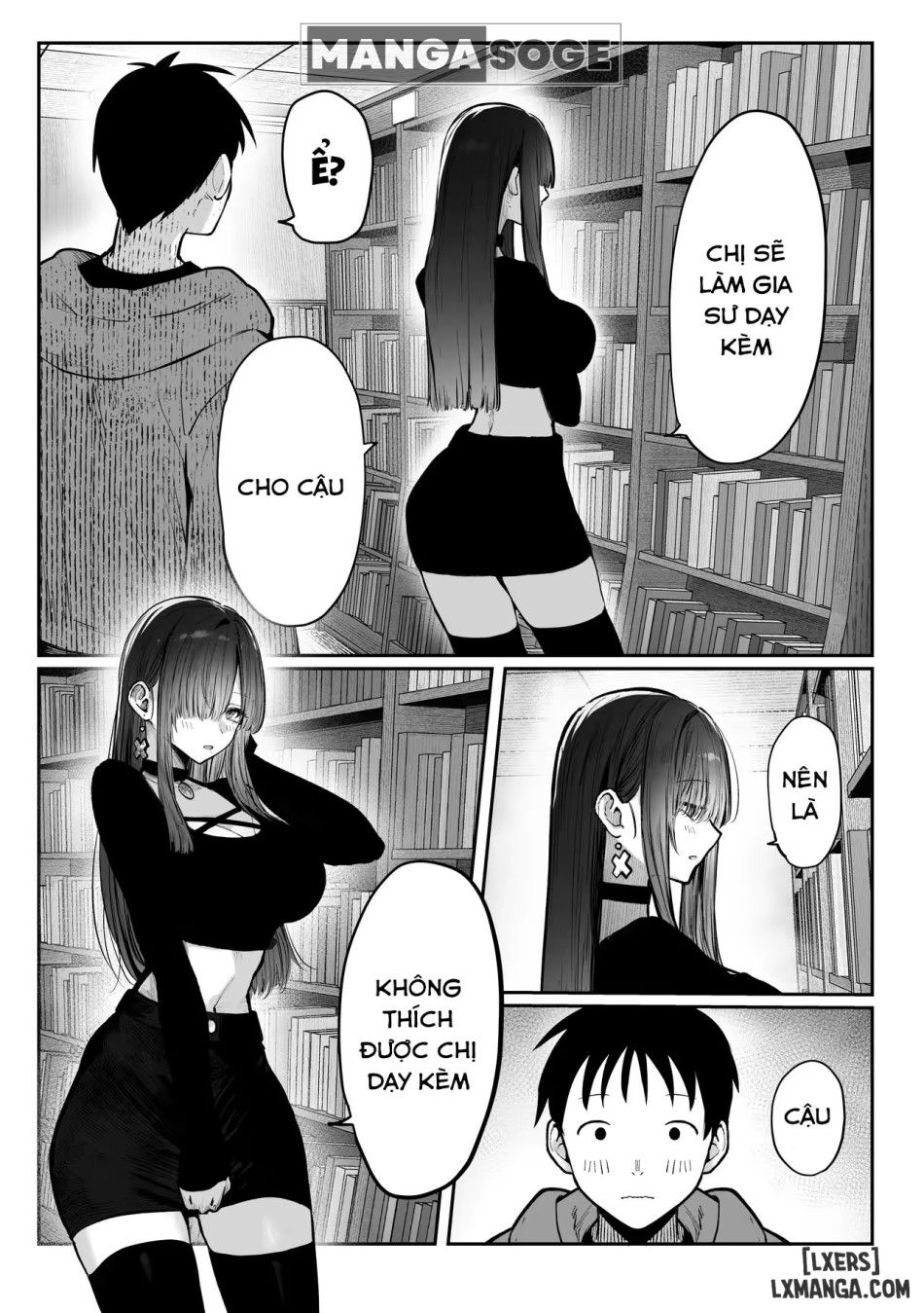 Oshiete Ageru ~kyonyuu Bijin Onee-san To Rouninsei No Boku No Oo Na Ohanashi Zenpen~ Chương 0 page 28 - Giả Dược