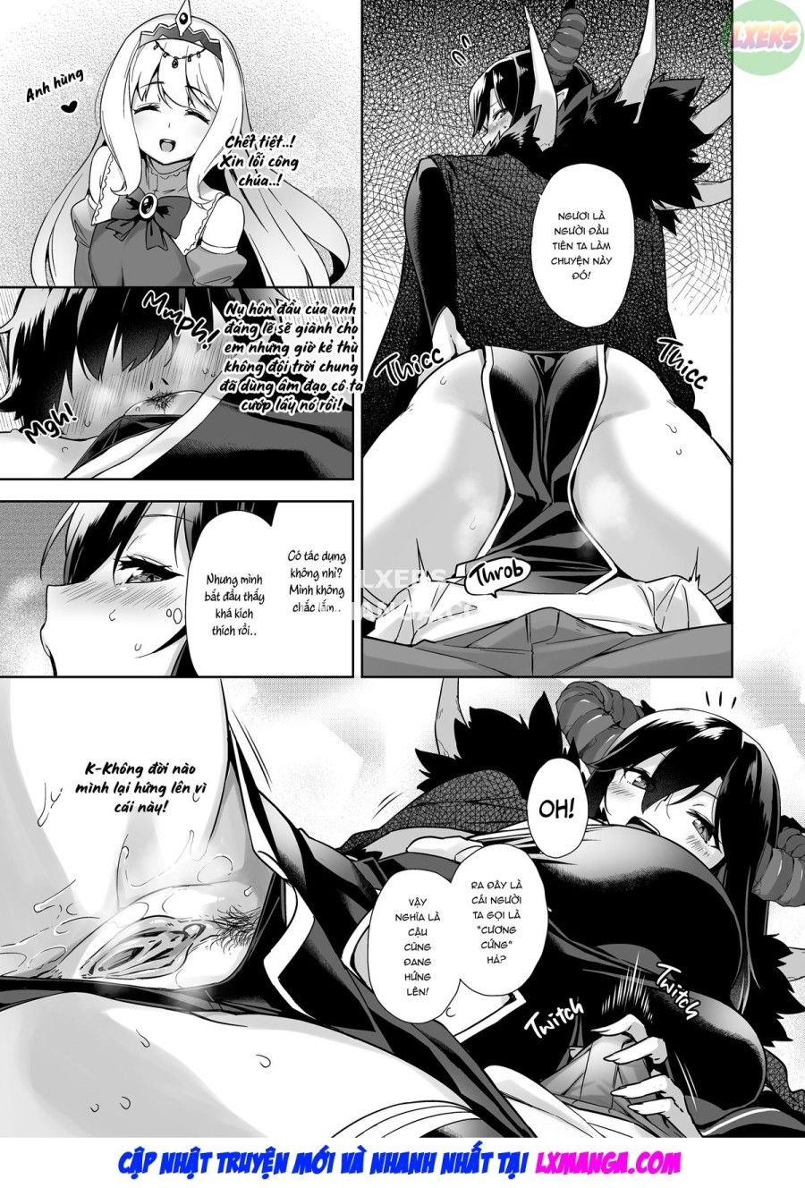 Oshikake Mao To Gouin Nama Hame Seikatsu Oneshot page 13 - Giả Dược