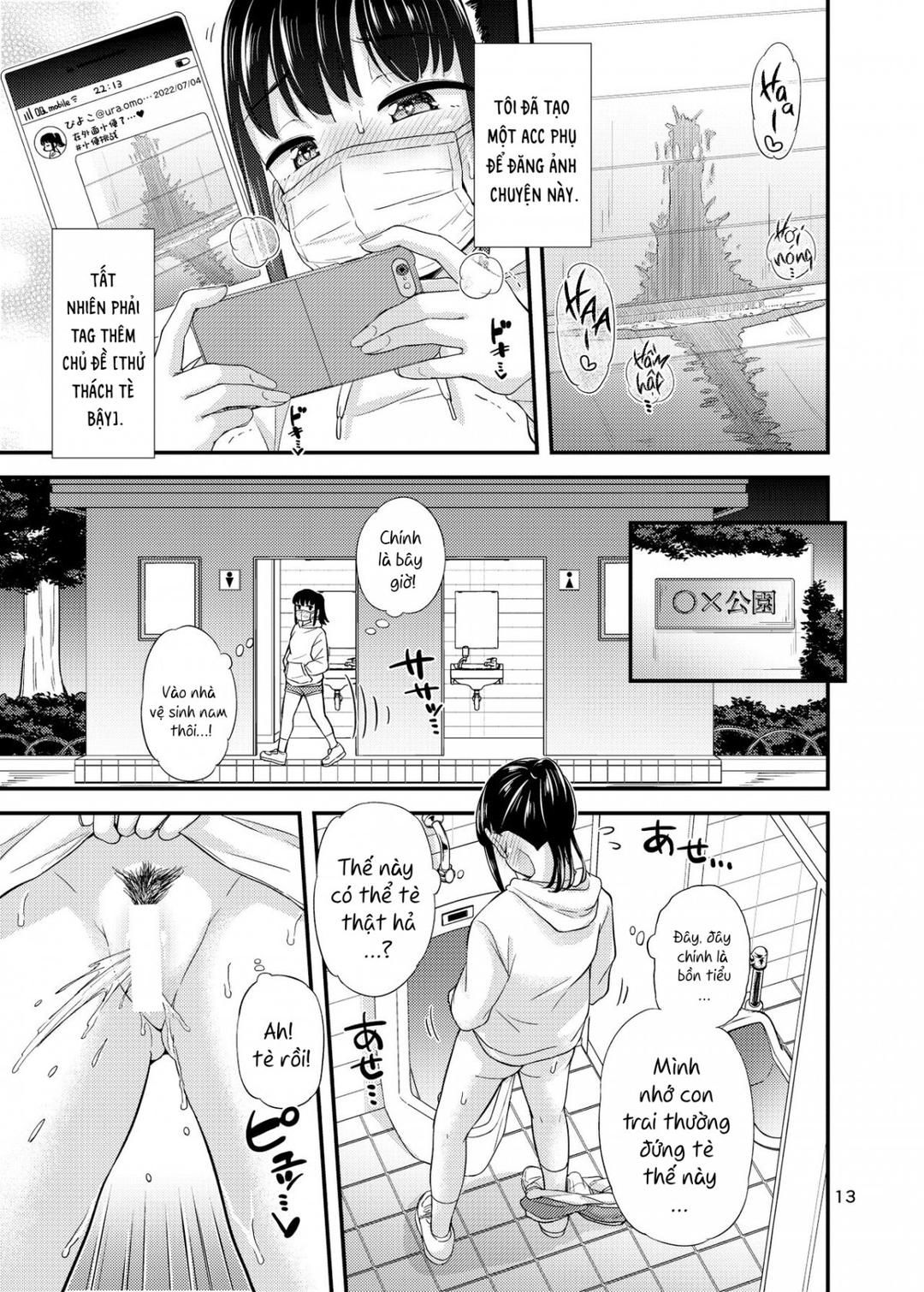 Oshikko Challenge!? Oneshot page 17 - Giả Dược