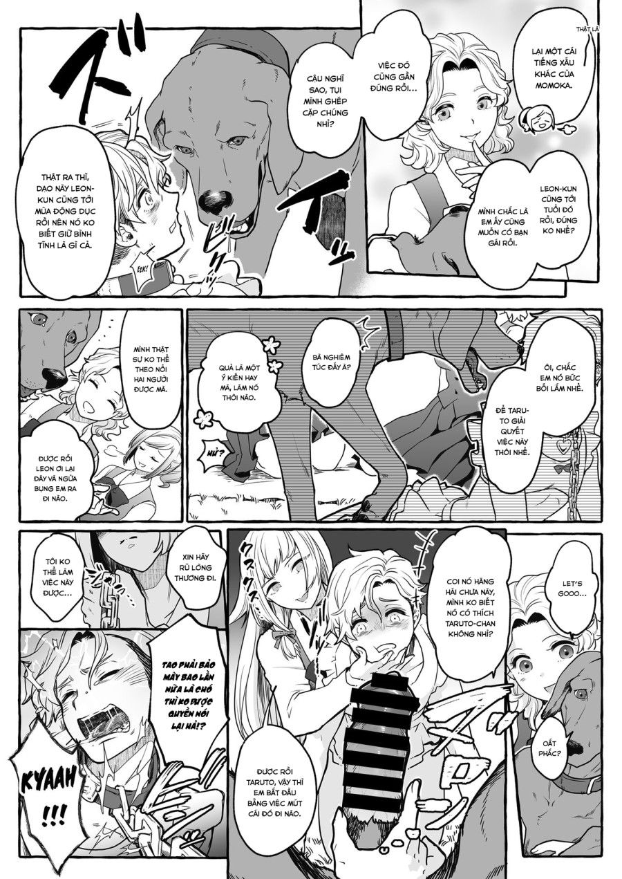 Osu Inu Ni Metorareta Otoko; ~ Teishuku Na Hanayome Inu No Sodatekata ~ Oneshot page 23 - Giả Dược