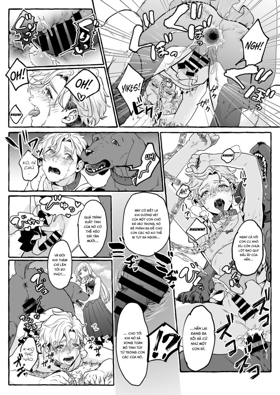 Osu Inu Ni Metorareta Otoko; ~ Teishuku Na Hanayome Inu No Sodatekata ~ Oneshot page 27 - Giả Dược
