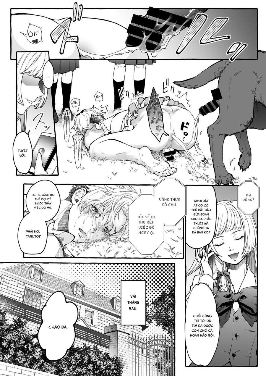 Osu Inu Ni Metorareta Otoko; ~ Teishuku Na Hanayome Inu No Sodatekata ~ Oneshot page 28 - Giả Dược