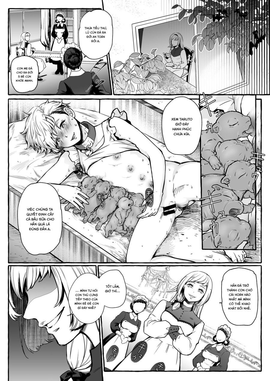 Osu Inu Ni Metorareta Otoko; ~ Teishuku Na Hanayome Inu No Sodatekata ~ Oneshot page 31 - Giả Dược