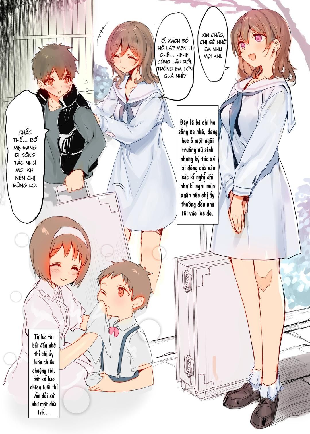 Osu Ni Natta Boku To Mesu Ni Natta Onee-chan Oneshot page 3 - Giả Dược