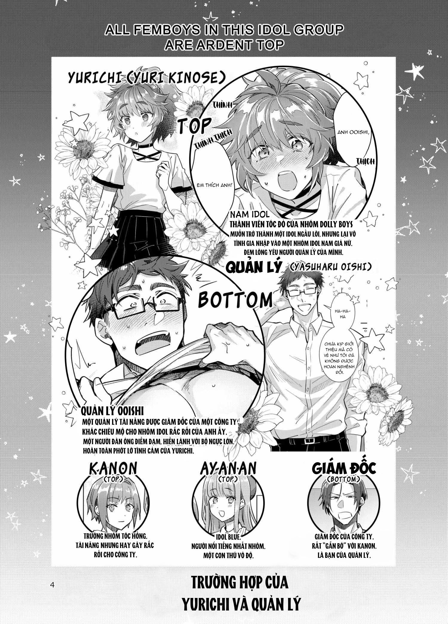đọc truyện Otokonoko Idol Zenin Baritachi Keikaku Chương 3 ảnh 5 tại Giả Dược