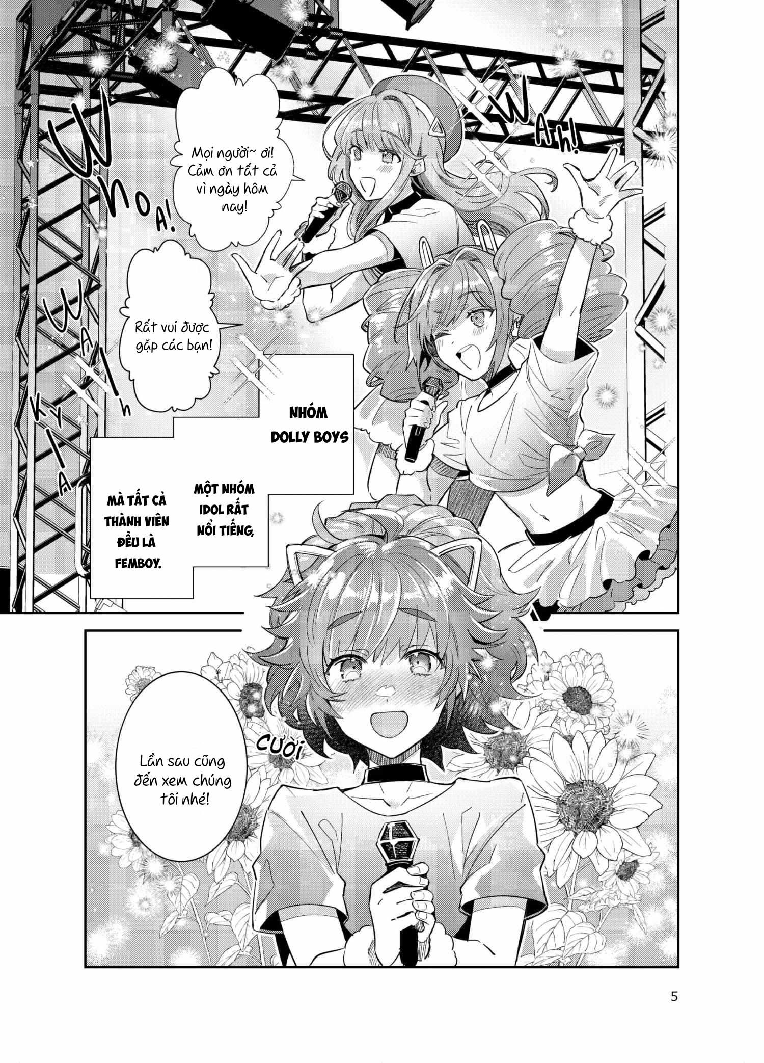 đọc truyện Otokonoko Idol Zenin Baritachi Keikaku Chương 3 ảnh 6 tại Giả Dược