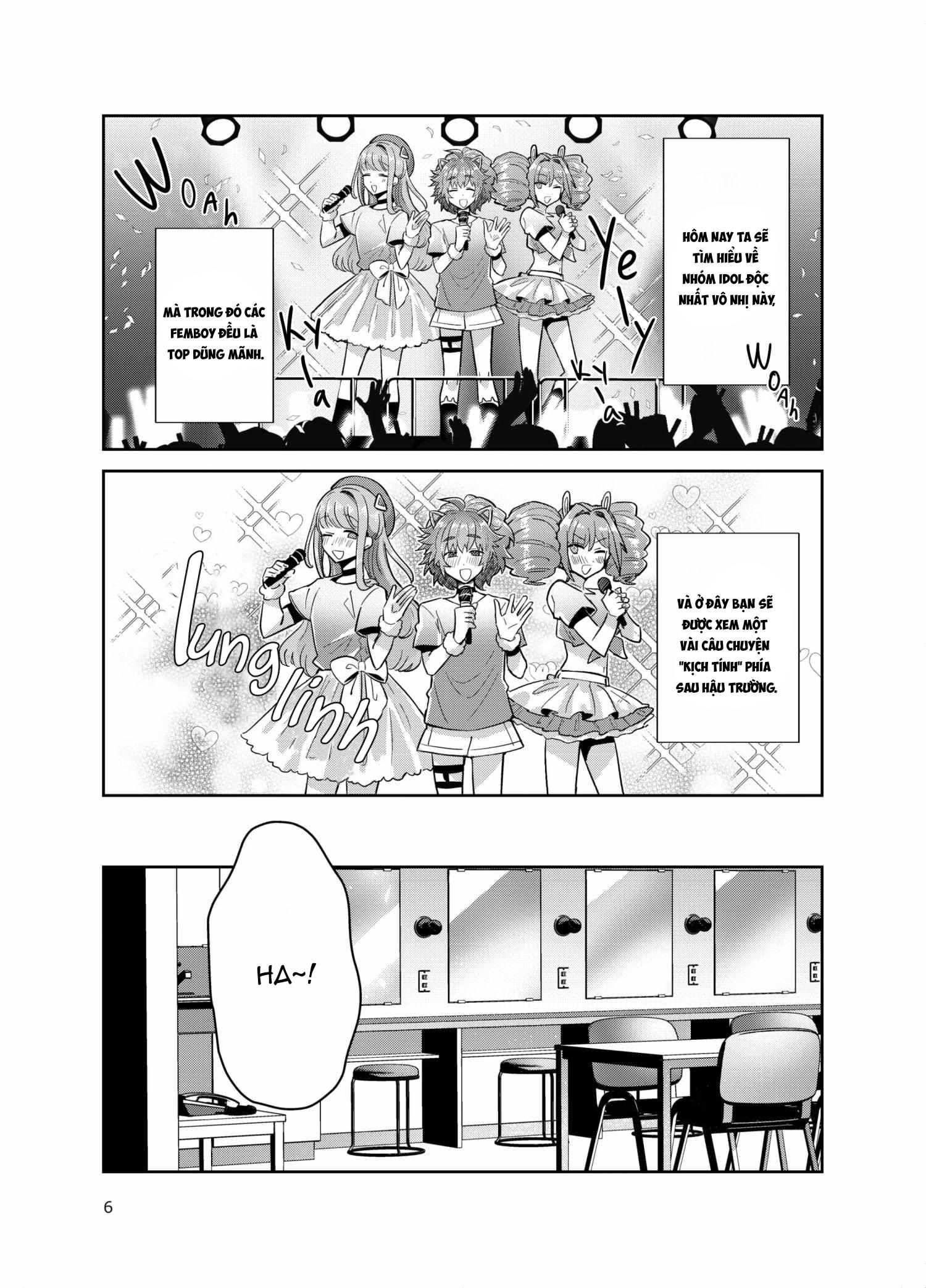 đọc truyện Otokonoko Idol Zenin Baritachi Keikaku Chương 3 ảnh 7 tại Giả Dược