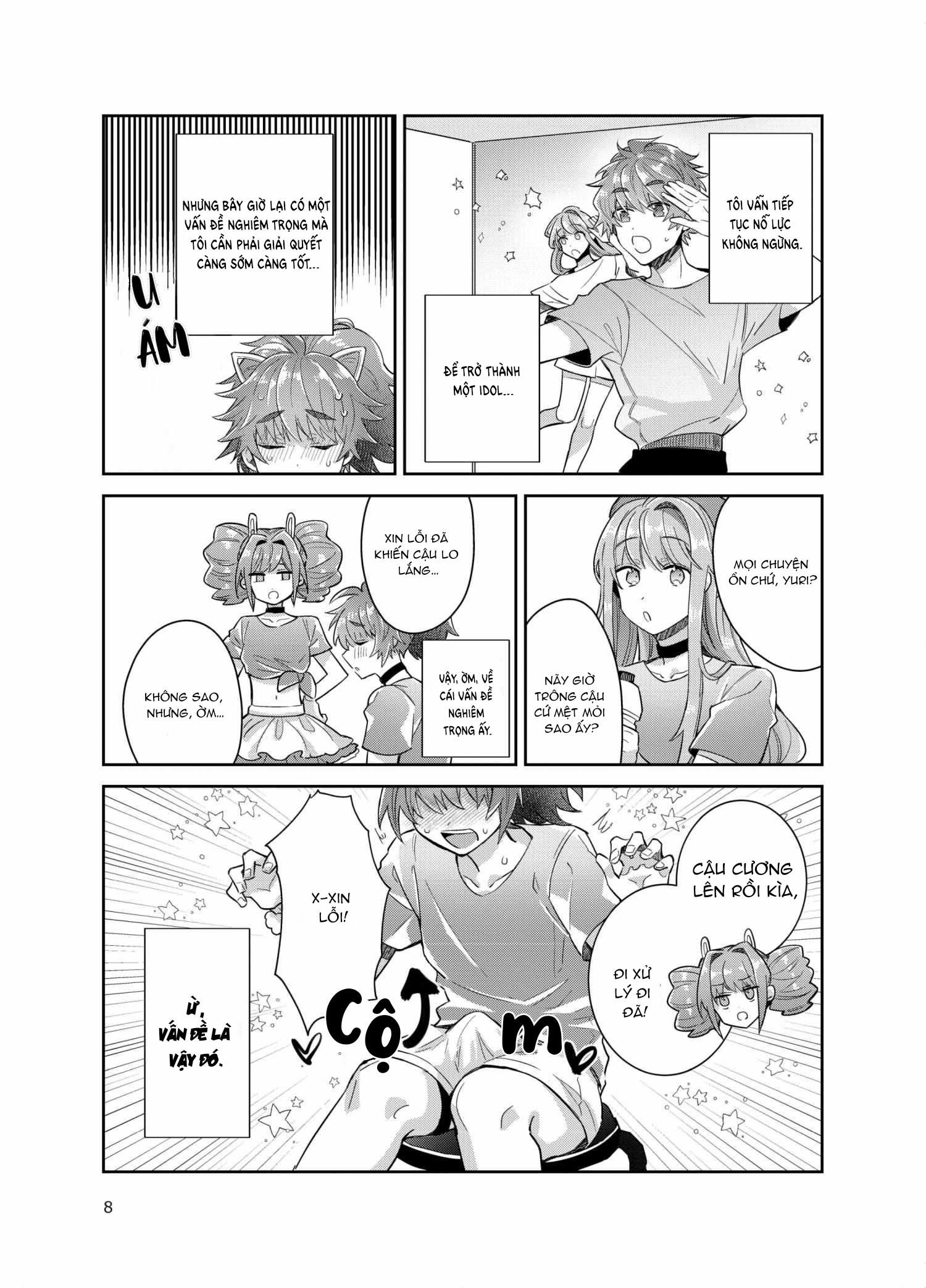 đọc truyện Otokonoko Idol Zenin Baritachi Keikaku Chương 3 ảnh 8 tại Giả Dược