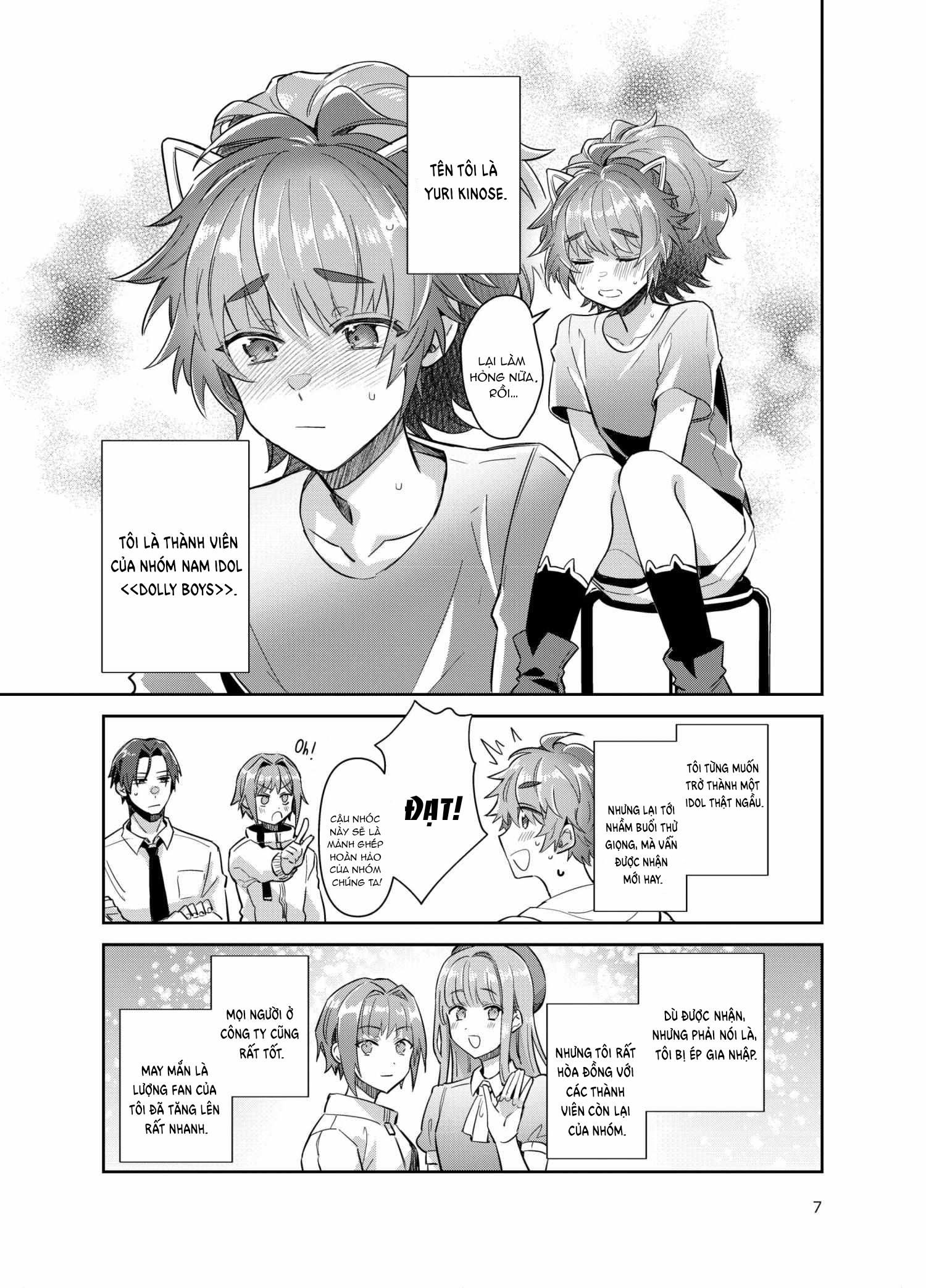 đọc truyện Otokonoko Idol Zenin Baritachi Keikaku Chương 3 ảnh 9 tại Giả Dược