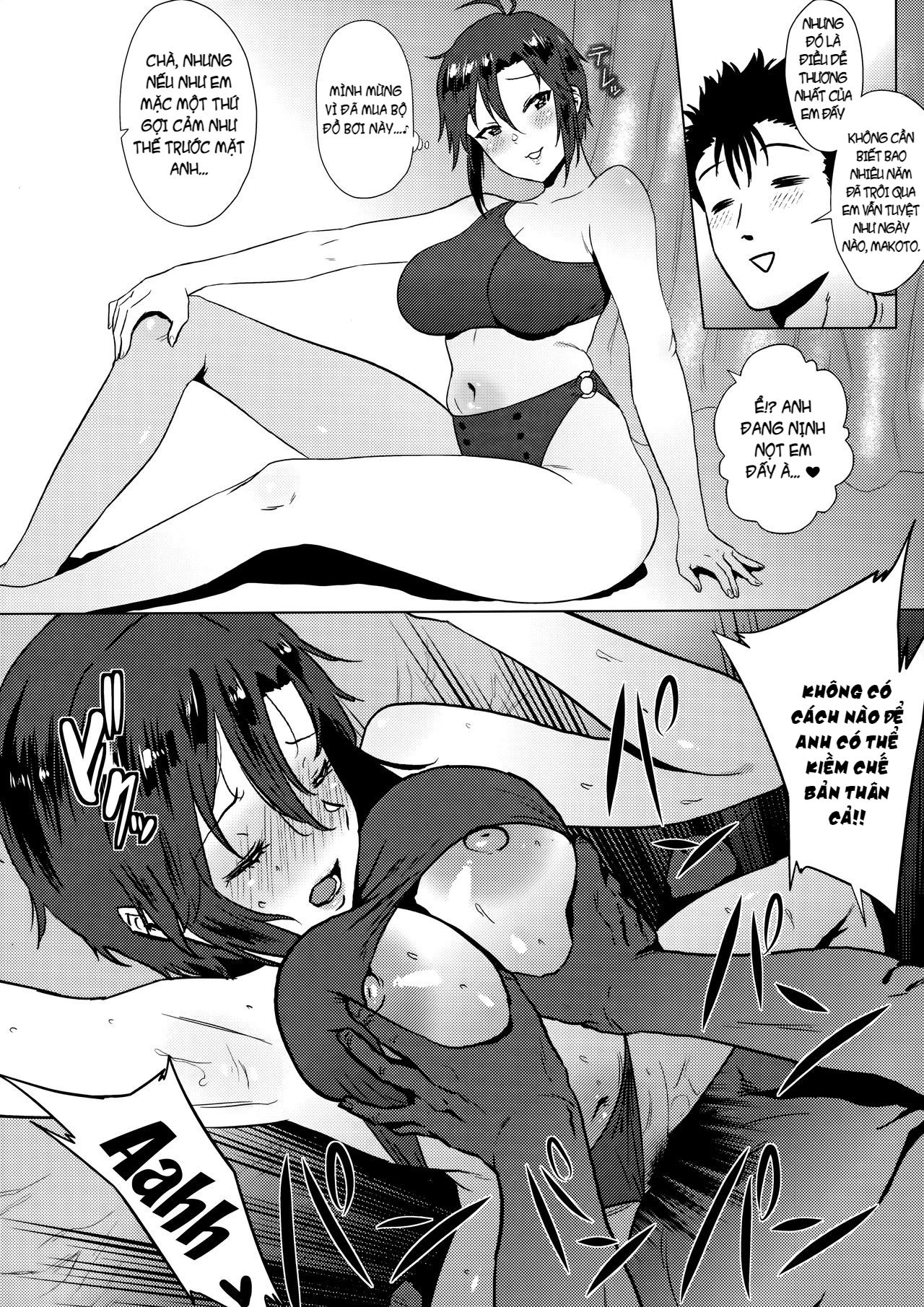 đọc truyện Otona Makoto To Mizugi Fashion Show Suru Hon Oneshot ảnh 3 tại Thiên Thai Truyện