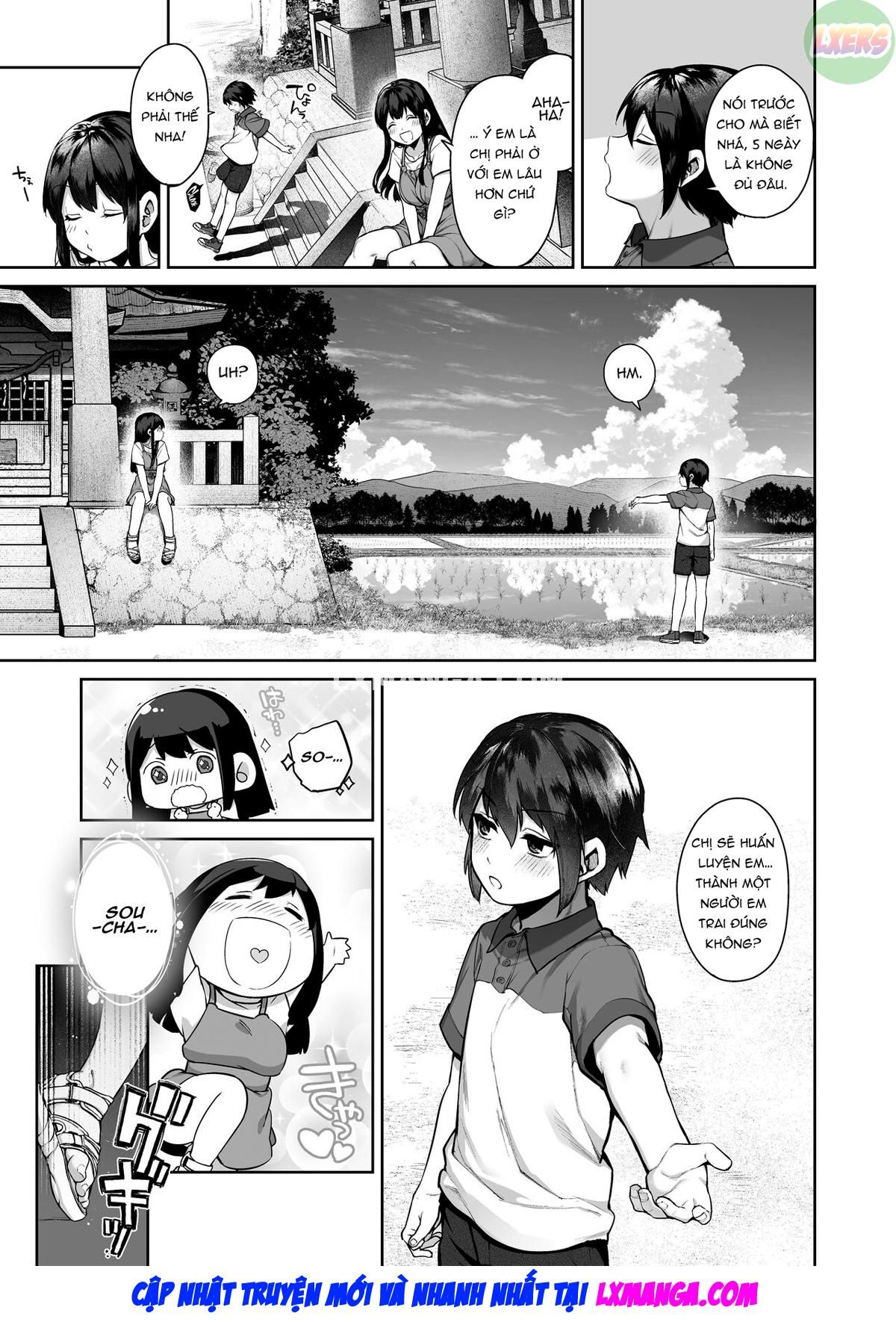 đọc truyện Otona Ni Naru Natsu -oboetate H Ni Dohamari Suru Inaka Oneshota Oneshot ảnh 17 tại Giả Dược