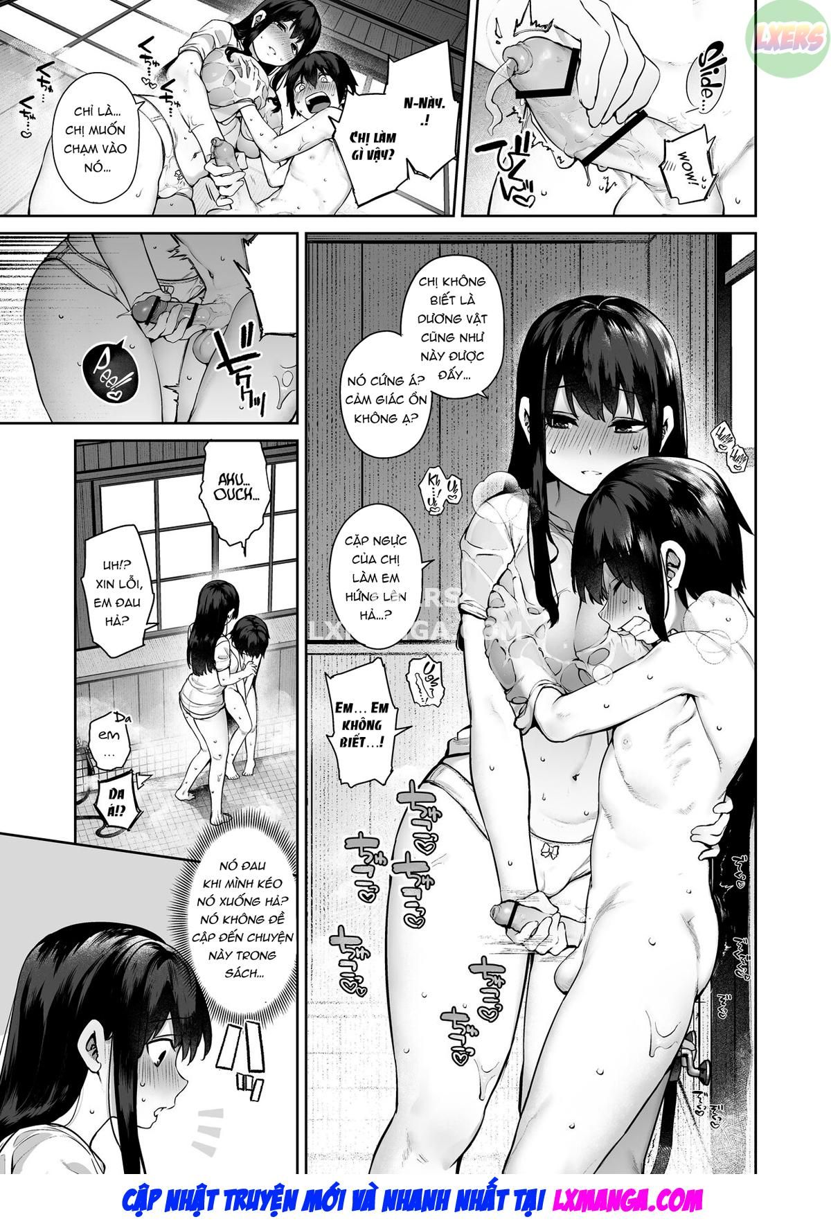 đọc truyện Otona Ni Naru Natsu -oboetate H Ni Dohamari Suru Inaka Oneshota Oneshot ảnh 23 tại Giả Dược