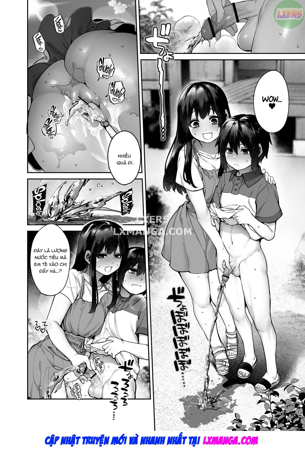 đọc truyện Otona Ni Naru Natsu -oboetate H Ni Dohamari Suru Inaka Oneshota Oneshot ảnh 54 tại Giả Dược
