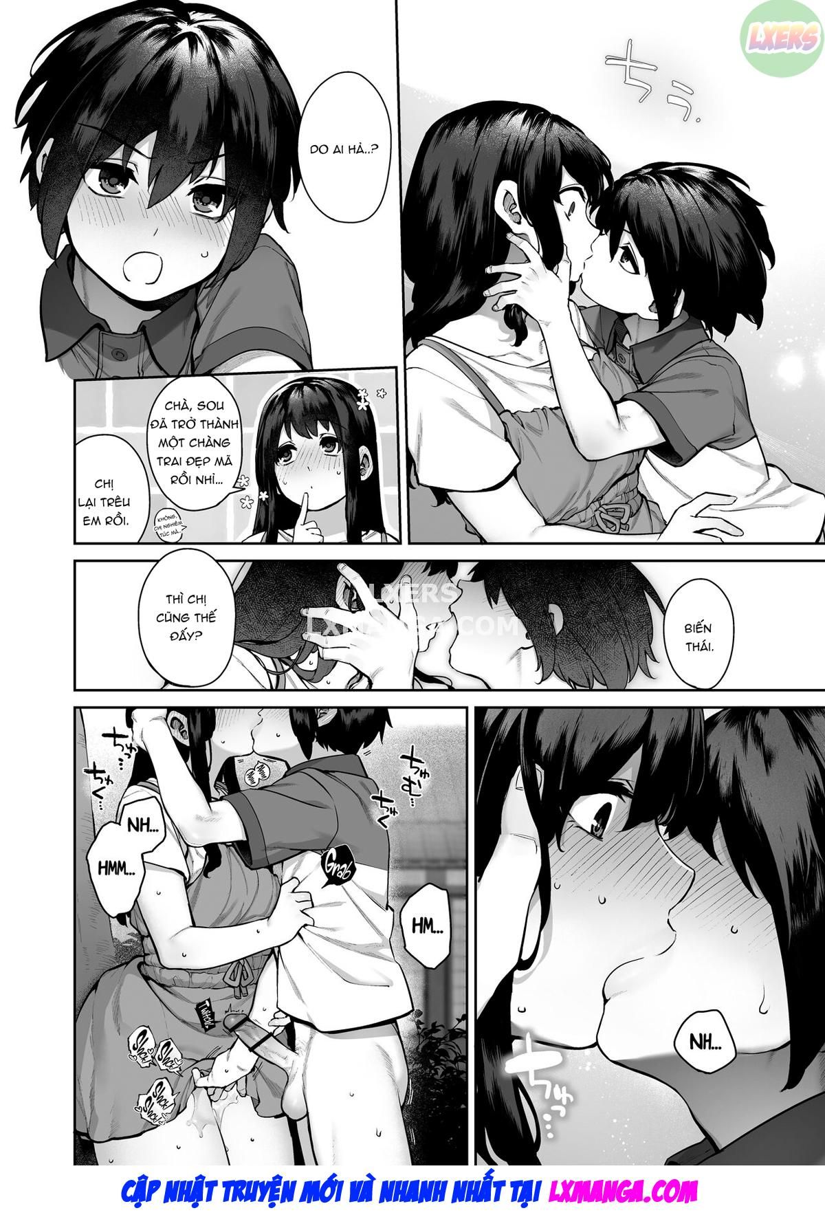 đọc truyện Otona Ni Naru Natsu -oboetate H Ni Dohamari Suru Inaka Oneshota Oneshot ảnh 56 tại Giả Dược
