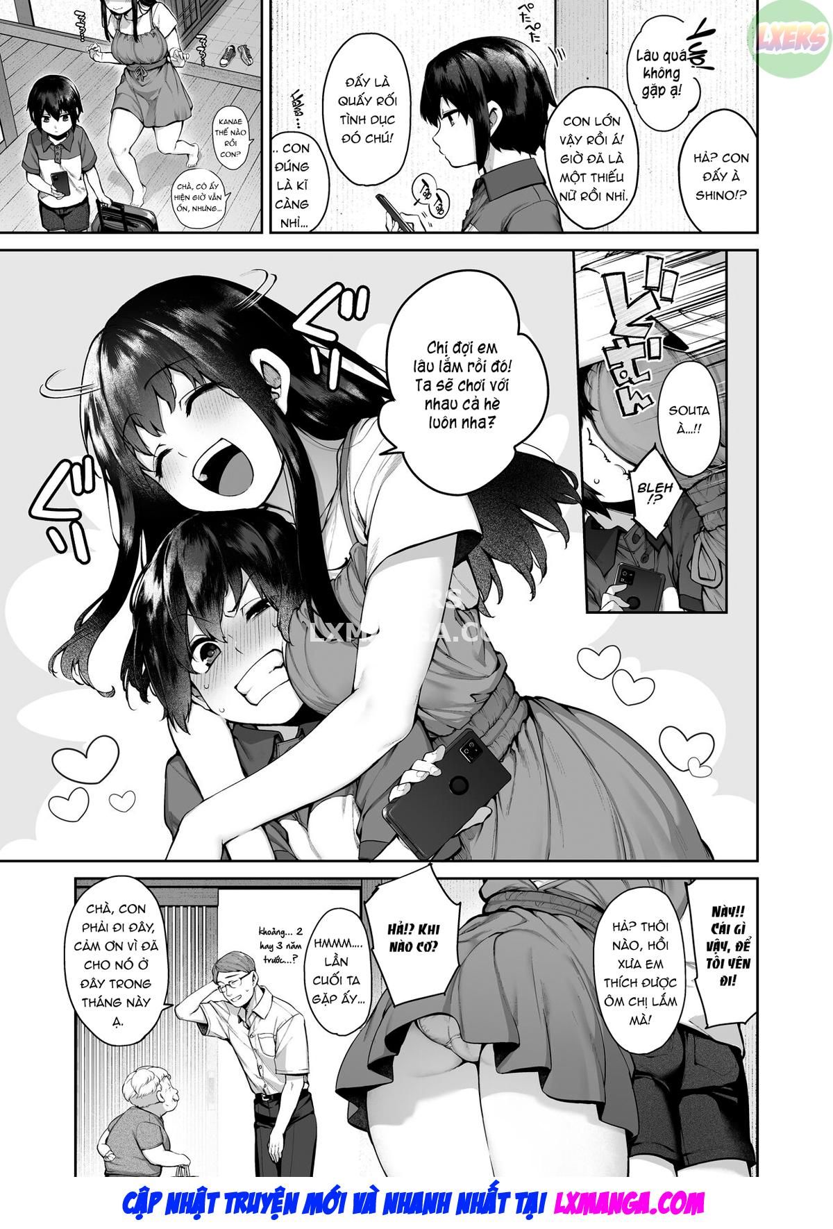đọc truyện Otona Ni Naru Natsu -oboetate H Ni Dohamari Suru Inaka Oneshota Oneshot ảnh 7 tại Giả Dược