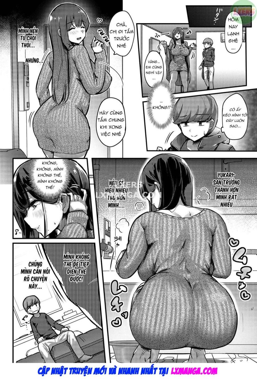 Otonari-san No Muchimuchi Wakazuma To Matching Shichatta Hanashi Oneshot page 11 - Giả Dược