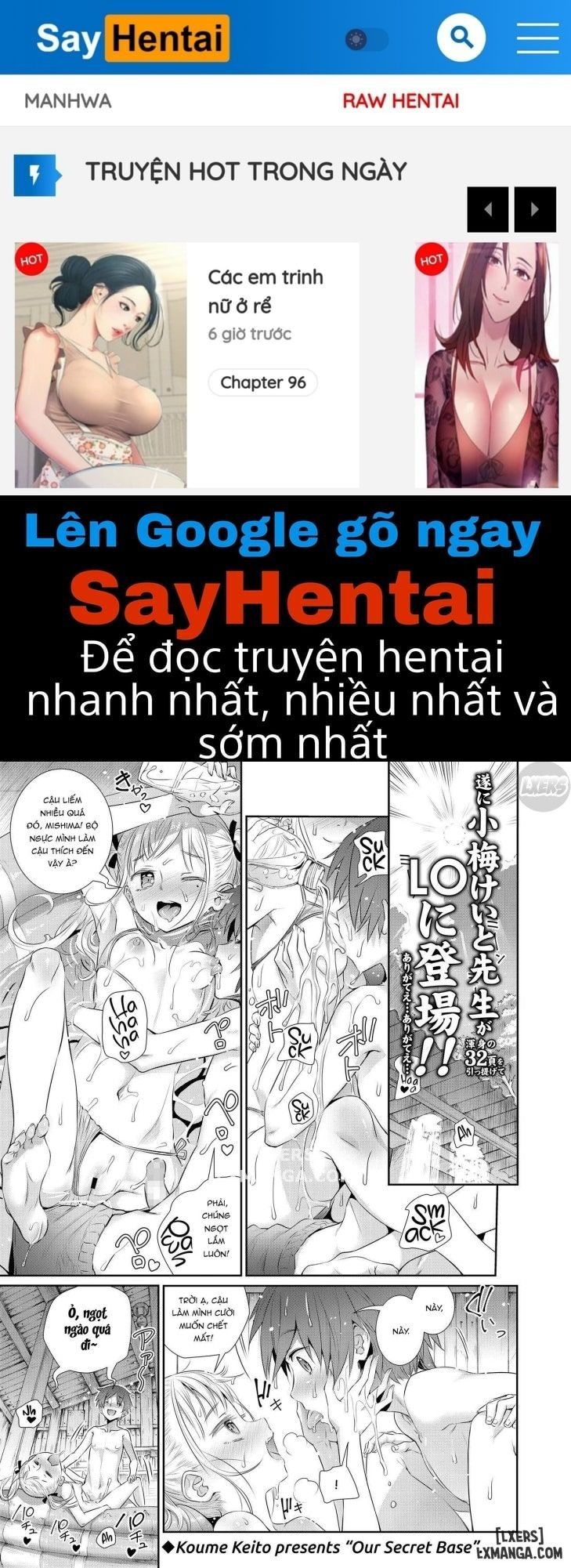 đọc truyện Our Secret Base Chương 1 ảnh 1 tại Truyện Dạ Ký