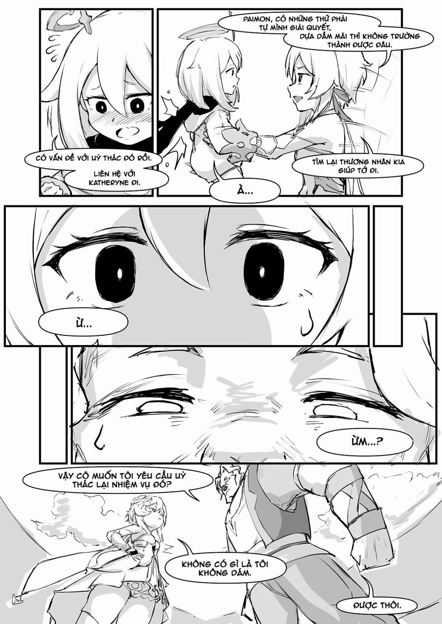 Paimon, Tua Nhanh Thời Gian Lên! Chương 1 page 18 - Giả Dược