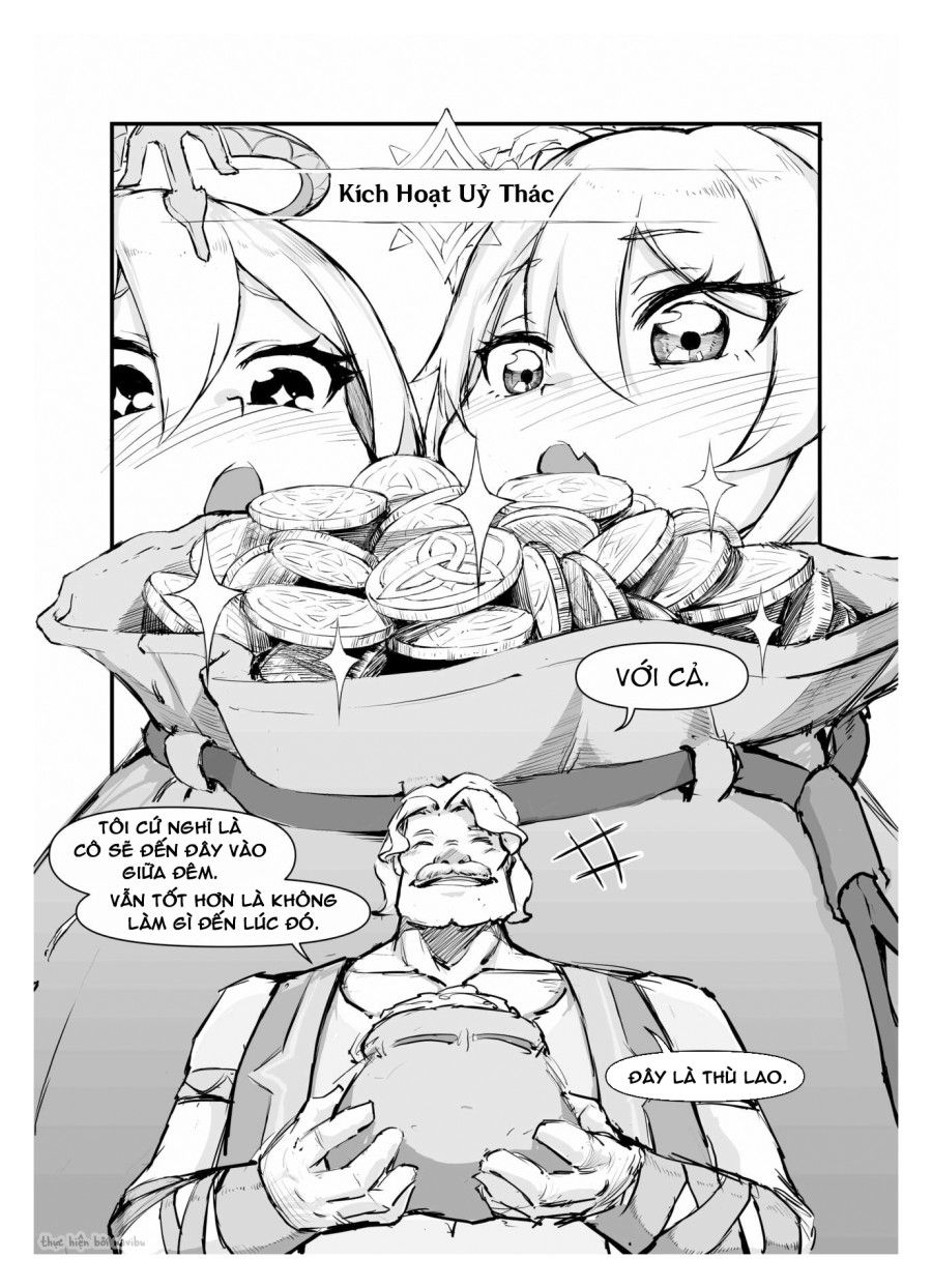 Paimon, Tua Nhanh Thời Gian Lên! Chương 1 page 5 - Giả Dược