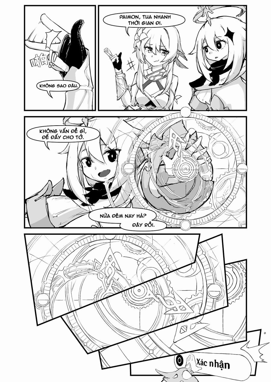 Paimon, Tua Nhanh Thời Gian Lên! Chương 1 page 8 - Giả Dược