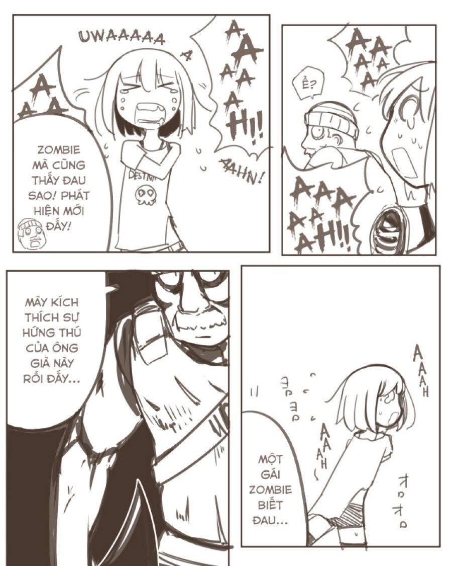 Painful Zombie Girl Oneshot page 5 - Giả Dược