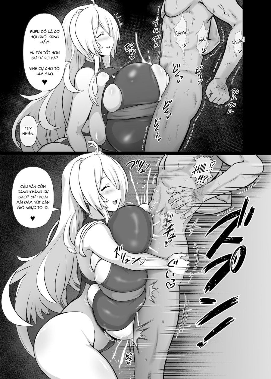 Paizuri Shibo Kiyoshi Anrakushi Oneshot page 13 - Giả Dược