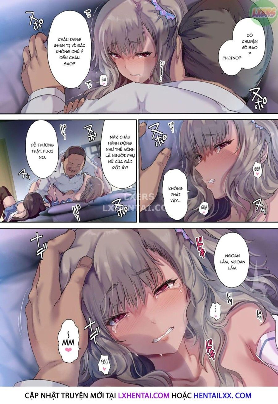 Papa No Shinshitsu Wa Musume Tomodachi No Tamariba Oneshot page 43 - Giả Dược