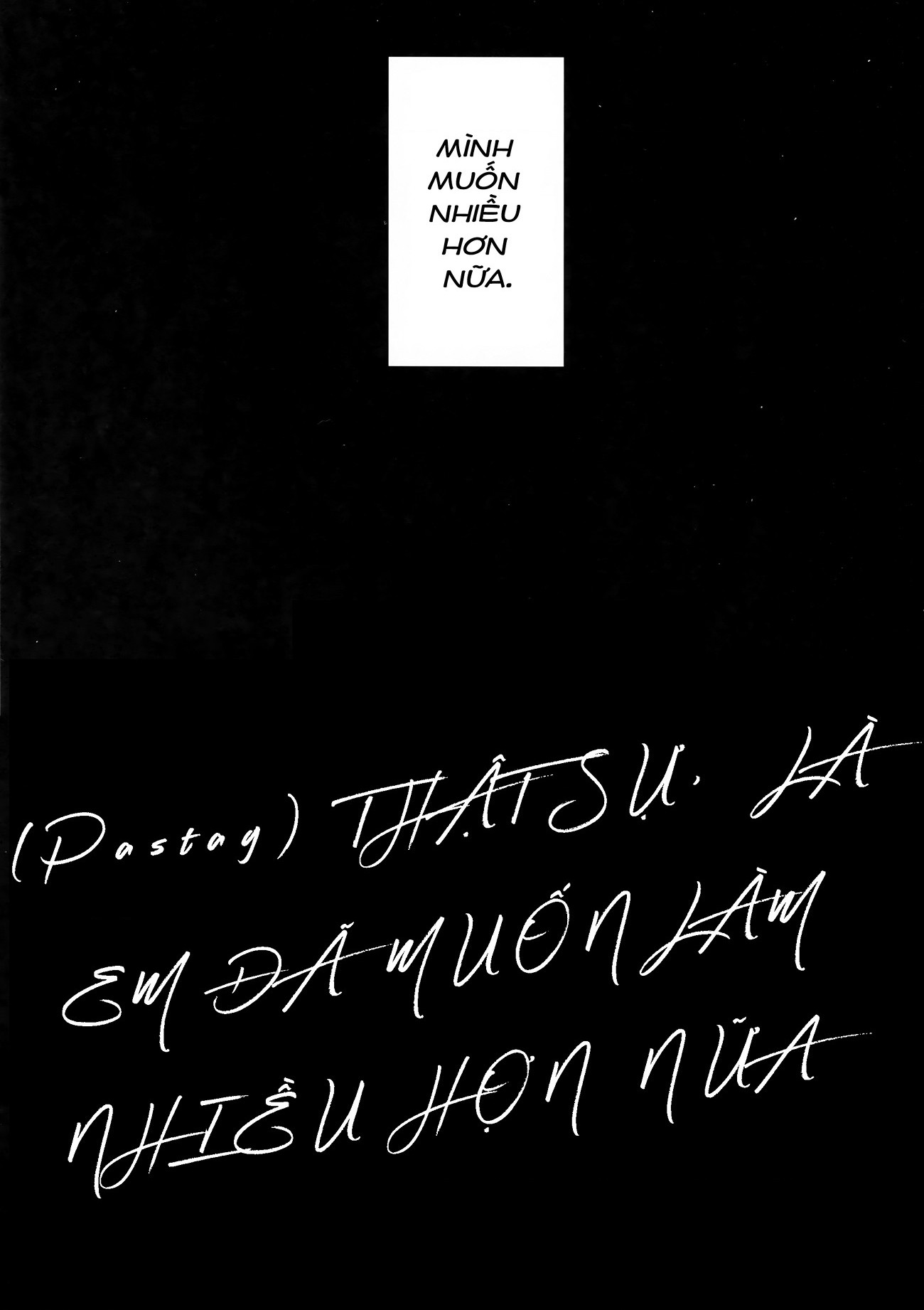 đọc truyện (pastag) Thật Sự, Là Em Đã Muốn Làm Nhiều Hơn Nữa Chương 0 ảnh 6 tại Thiên Thai Truyện