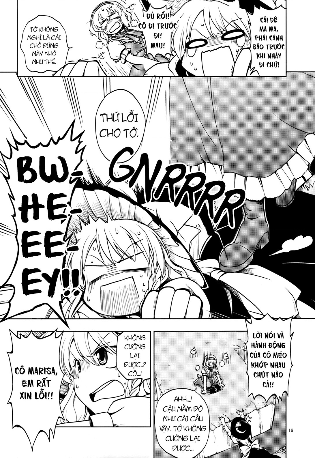 đọc truyện Patchouli Bị Bắt Cóc Rồi! Chương 1 ảnh 14 tại Thiên Thai Truyện