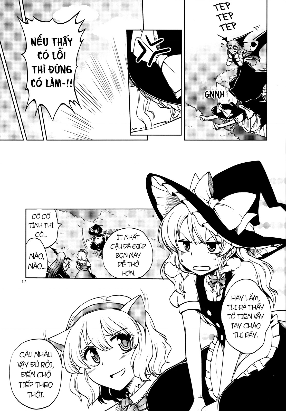 đọc truyện Patchouli Bị Bắt Cóc Rồi! Chương 1 ảnh 15 tại Thiên Thai Truyện