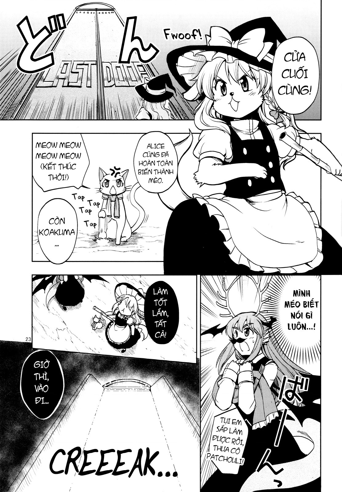 đọc truyện Patchouli Bị Bắt Cóc Rồi! Chương 1 ảnh 21 tại Thiên Thai Truyện