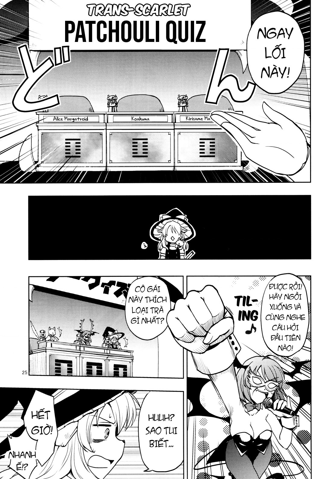 đọc truyện Patchouli Bị Bắt Cóc Rồi! Chương 1 ảnh 23 tại Thiên Thai Truyện