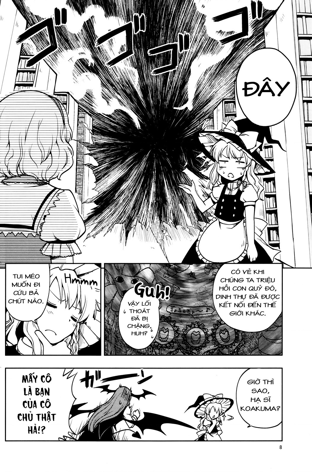 đọc truyện Patchouli Bị Bắt Cóc Rồi! Chương 1 ảnh 6 tại Thiên Thai Truyện