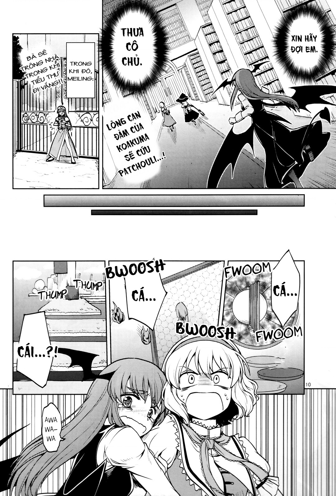 đọc truyện Patchouli Bị Bắt Cóc Rồi! Chương 1 ảnh 8 tại Thiên Thai Truyện