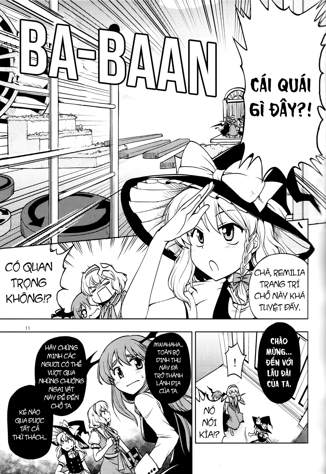 đọc truyện Patchouli Bị Bắt Cóc Rồi! Chương 1 ảnh 9 tại Thiên Thai Truyện