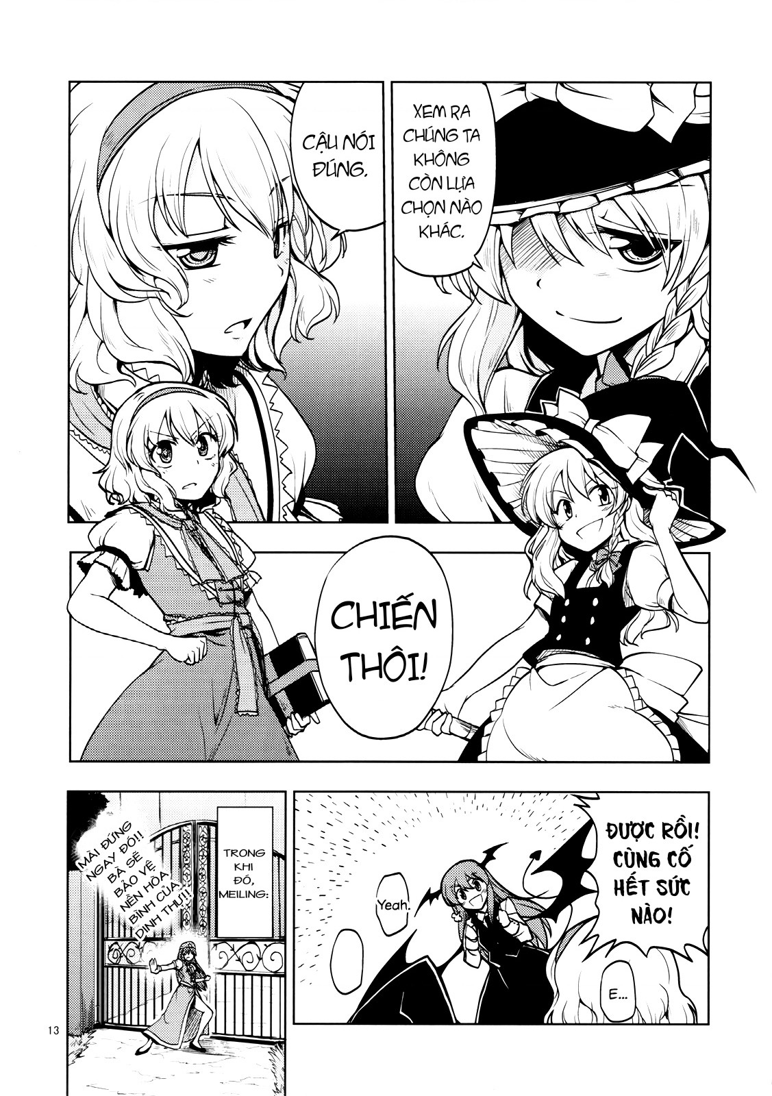 đọc truyện Patchouli Bị Bắt Cóc Rồi! Chương 1 ảnh 11 tại Thiên Thai Truyện