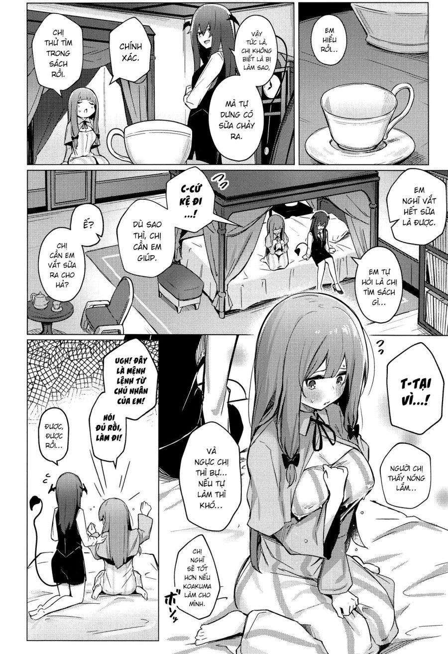 Patchouli Ga Koakuma Ni Shiborareru Hon Oneshot page 6 - Giả Dược