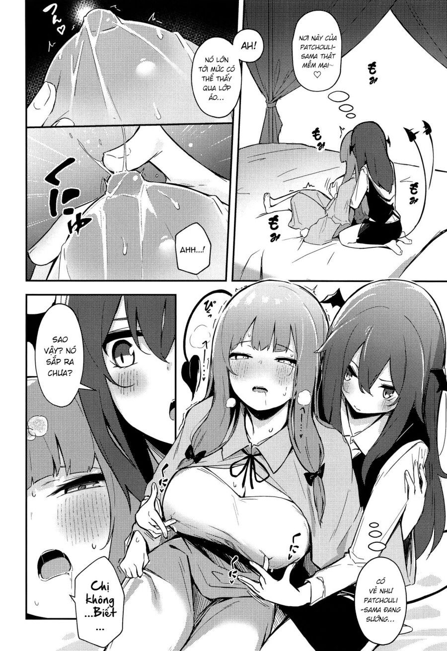 Patchouli Ga Koakuma Ni Shiborareru Hon Oneshot page 8 - Giả Dược