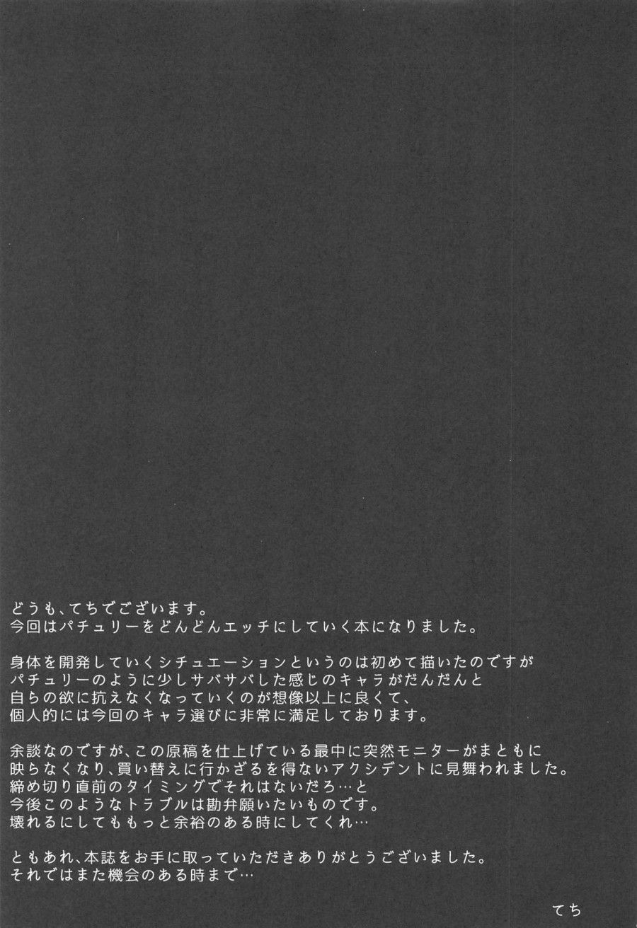 Patchouli Knowledge Kaihatsu Kiroku (touhou Project) Oneshot page 25 - Giả Dược