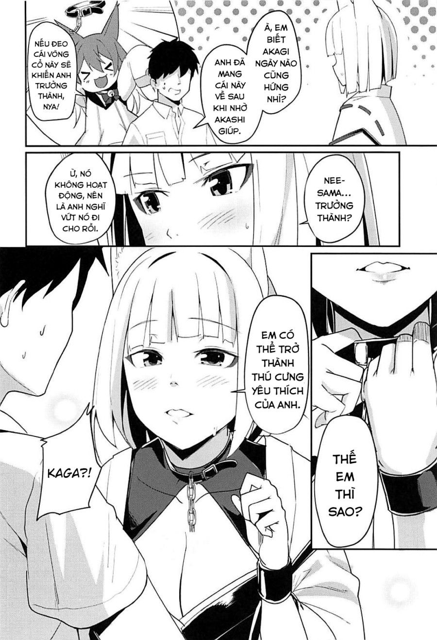 Pet Na Kaga (azur Lane) Oneshot page 5 - Giả Dược